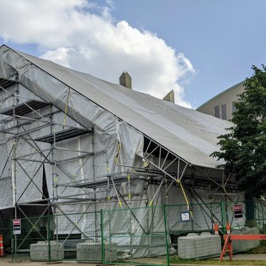 Roof System Scaffold Edmonton, Alberta