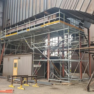 industrial access scaffolding