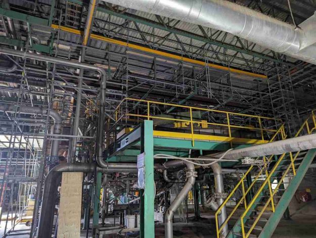 slave lake pulp mill shutdown scaffolding